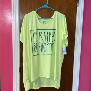 NWT Plus active shirt